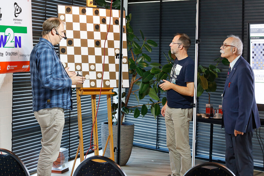 Vlnr. Wieger Wesselink, Jelle Wiersma en Harm Wiesma